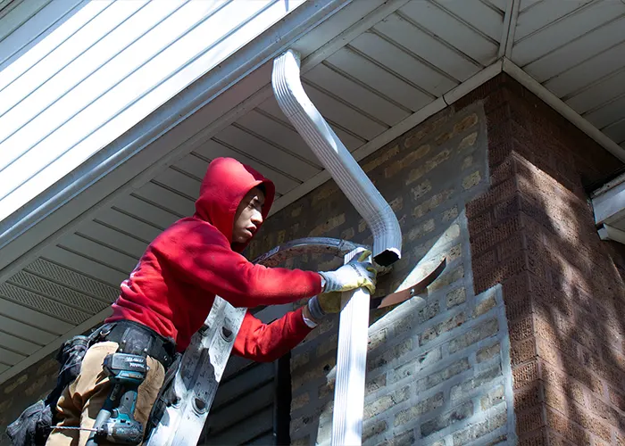 Downspout Installation